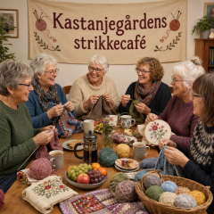 Strikke- og n�rklecaf� 