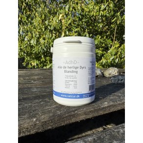 AdhD pulver til hund/kat/hest 130 g