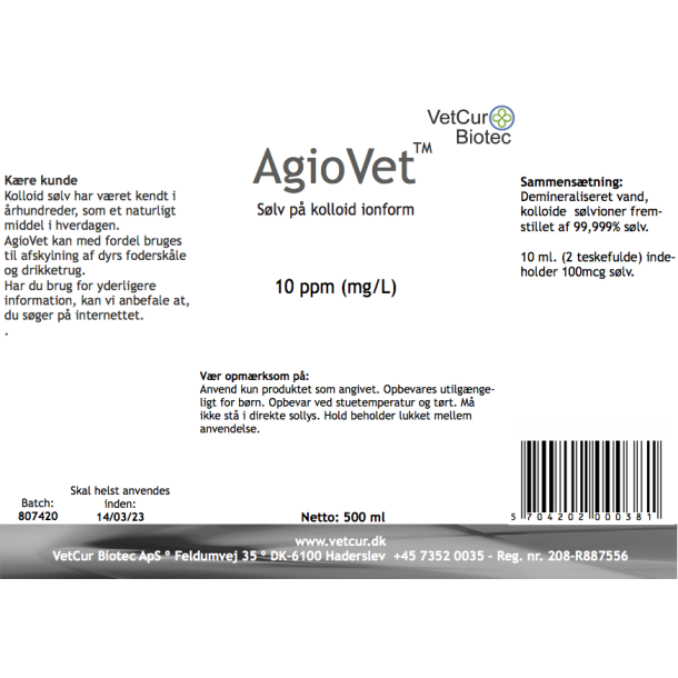     AgioVet, stor 5 liter