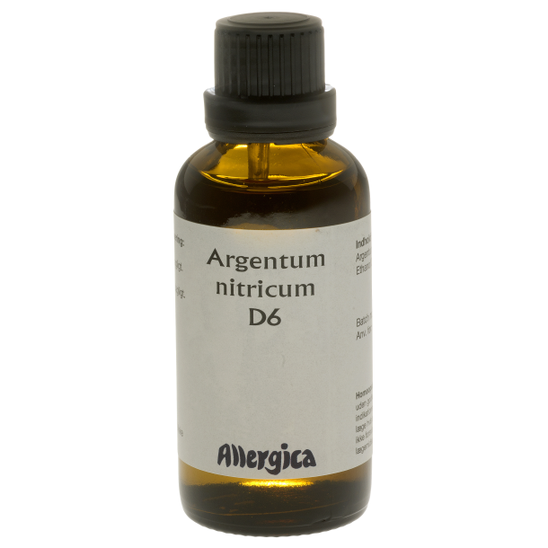 Argentum nitricum D6, drber