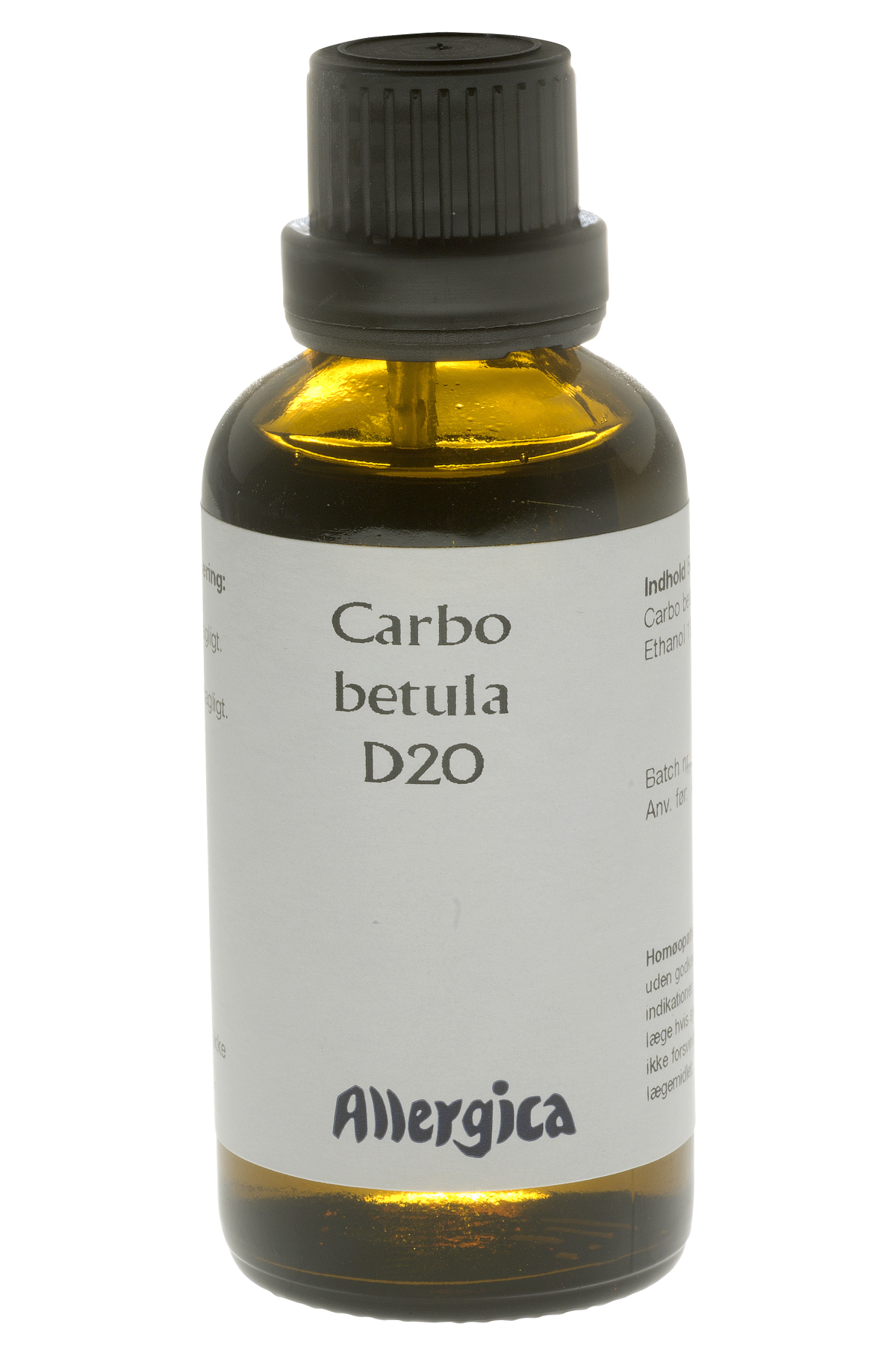 Carbo Betula D20, Drber - Allergicas Midler - Kastanjegaarden
