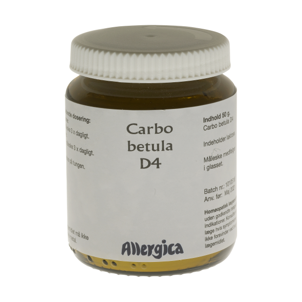  Carbo betula D4, pulver