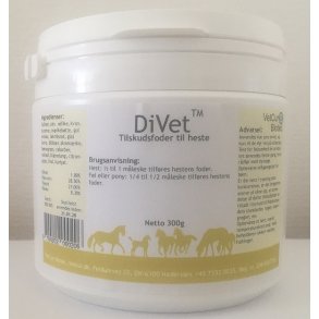 DiVet pulver 300 gr - hest