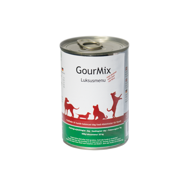 GourMix til hund Oksekd 400g