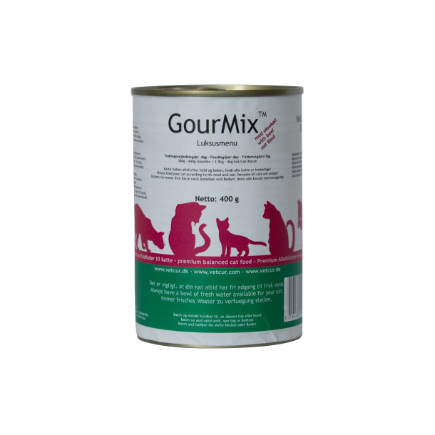 GourMix til kat - Oksekd 400 g