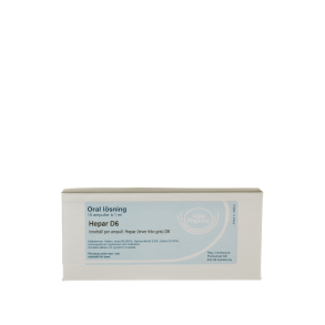 Hepar D6, ampul