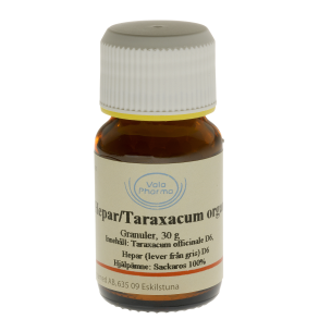 Hepar/Taraxacum organocomp., globuli