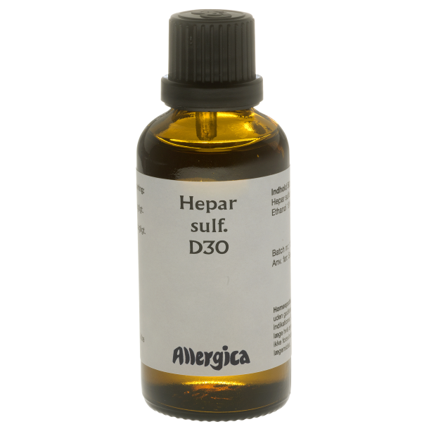 Hepar sulf. D30, drber