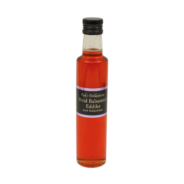 Hvid balsamico eddike med Stikkelsb�r 