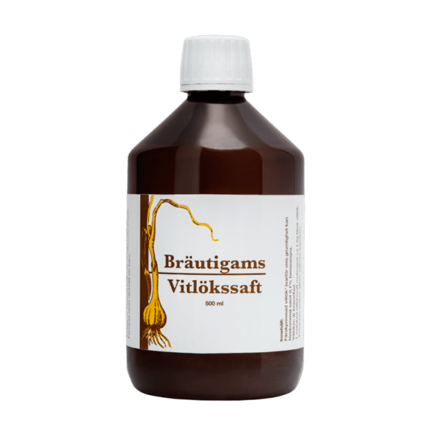 Hvidlgssaft 500 ml. 