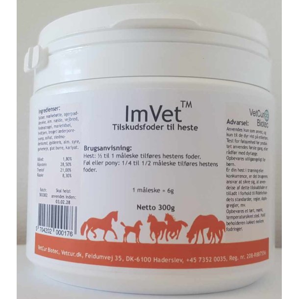 ImVet pulver 300 gr. - hest