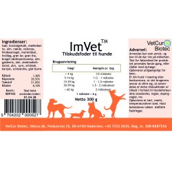 ImVet pulver 300 gr. - hund