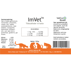 Imvet pulver 130 gr. - kat