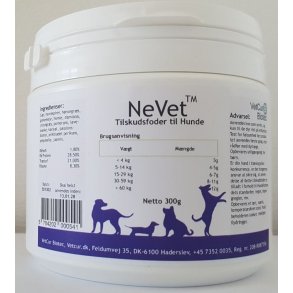 NetVet Pulver 300 gr - hund