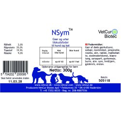 NSym 300g - hund og kat