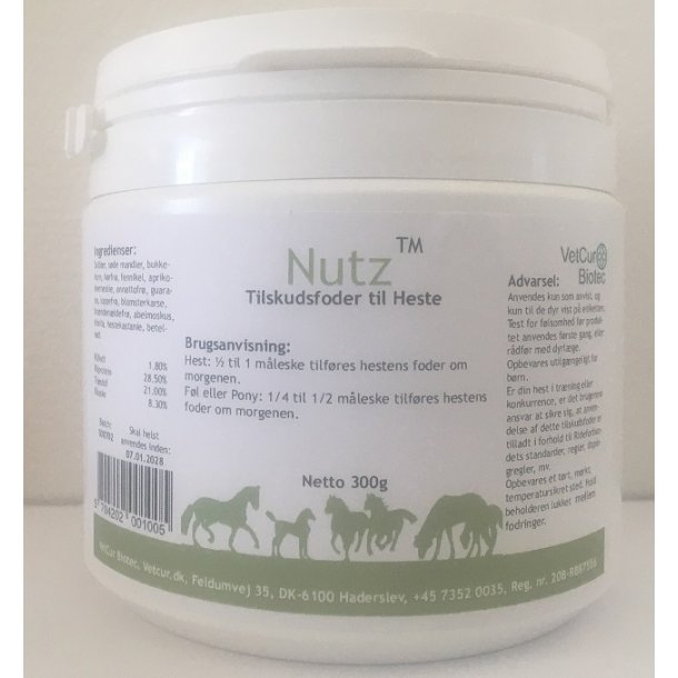 Nutz Pulver 300 gr. 