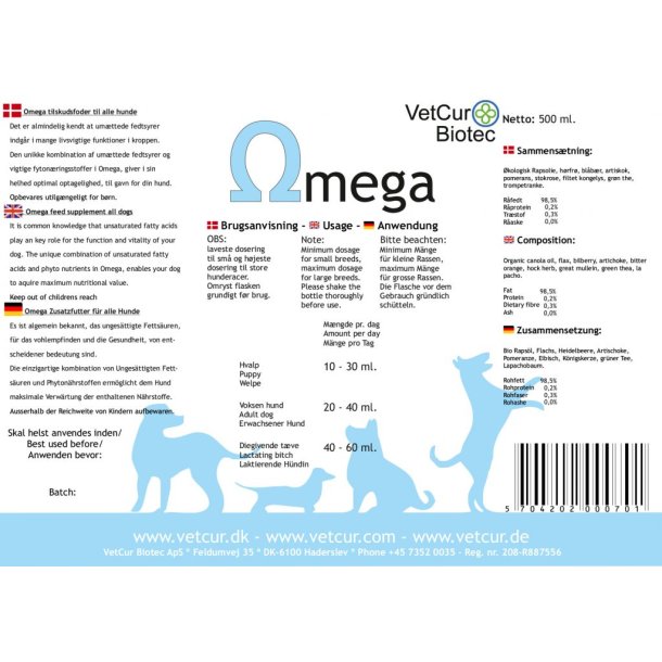 Omega 4,5 liter