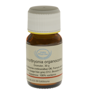 Pulmo/Bryonia organocomp., globuli