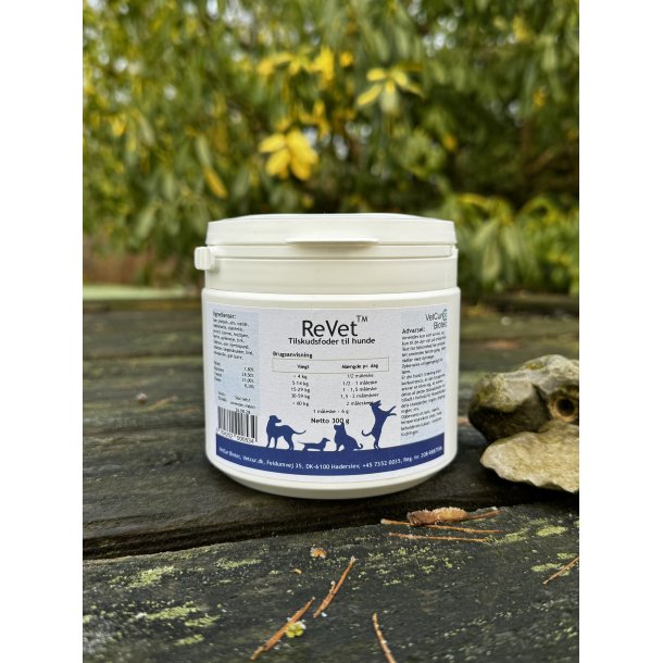 Revet pulver 300 gr. - hund
