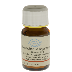  Renes/Betula organocomp., globuli