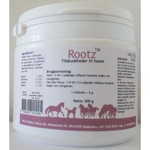 Rootz Pulver 300 gr. - hest