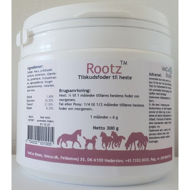 Rootz Pulver 300 gr.