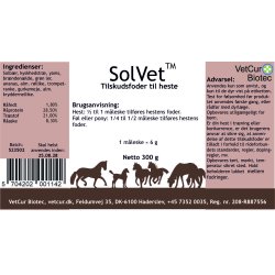 SolVet pulver 300g.