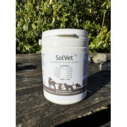 SolVet pulver 130 g - hund og kat