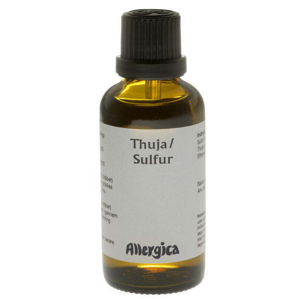 Thuja/Sulfur, drber