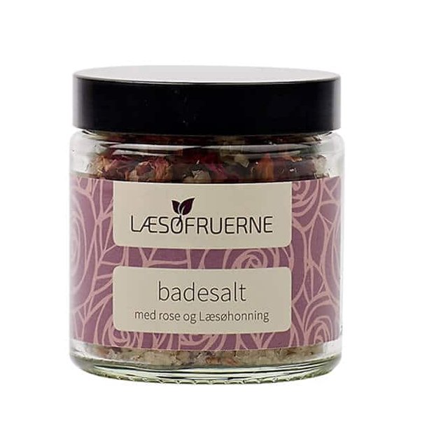 Badesalt med rose og l�s�honning 80ml