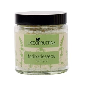 Fodbades�be med mynte 